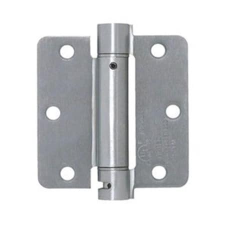 Patioplus 3.5 x 3.5 x 0.25 in. Spring Hinge Steel-US15 PA577006